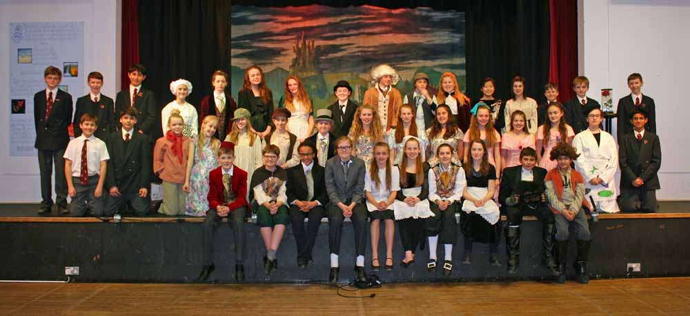 Year 8 Production of Beauty and The Beast, February 2015